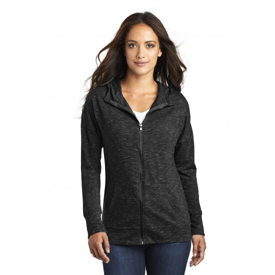 District Women's Medal Full-Zip Hoodie. DT665 District Women's Medal Full-Zip Hoodie. DT665