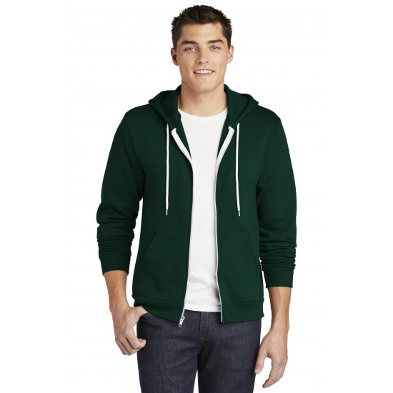 American Apparel - USA Collection Flex Fleece Best Zip up Hoodie - F497W Best Zip up Hoodie