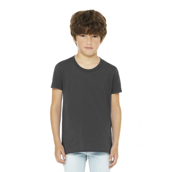 BELLA+CANVAS - Youth Jersey Baseball Short Sleeve Shirt - BC3001Y Baseball Short Sleeve Shirt