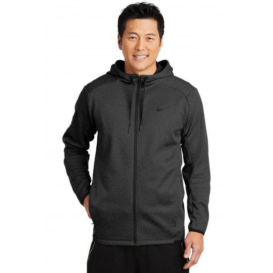 Nike Therma-FIT Textured Fleece Full-Zip Hoodie. NKAH6268 Nike Therma-FIT Textured Fleece Full-Zip Hoodie. NKAH6268