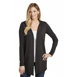 District   Women's Perfect Tri   Hooded Cardigan. DT156