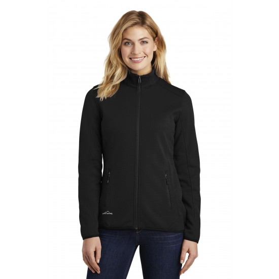 Eddie Bauer - Ladies Dash Full-Zip Fleece Mock Neck Jacket - EB243 Full-Zip Fleece Mock Neck Jacket