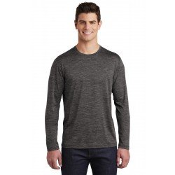 Sport-Tek   PosiCharge   Long Sleeve Electric Heather Tee. ST390LS