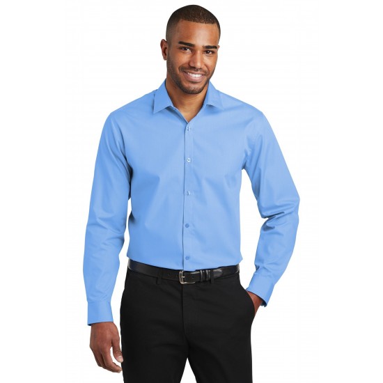 Port Authority Slim Fit Carefree Poplin Shirt. W103 Port Authority Slim Fit Carefree Poplin Shirt. W103