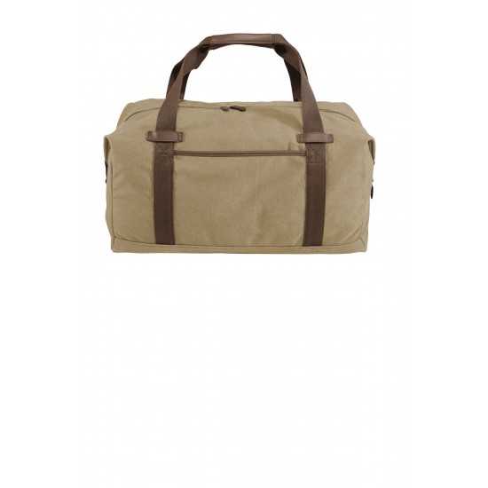 Port Authority Cotton Canvas Duffel. BG803 Port Authority Cotton Canvas Duffel. BG803