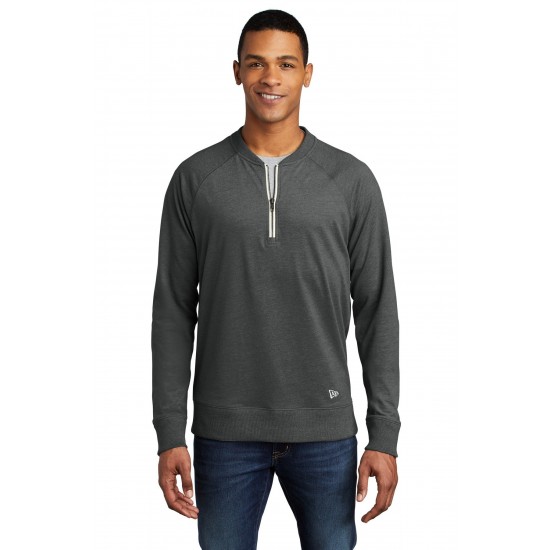 New Era Sueded Cotton Blend 1/4-Zip Pullover NEA123 New Era Sueded Cotton Blend 1/4-Zip Pullover NEA123