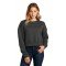 District   Women's Perfect Weight   Fleece Cropped Crew DT1105