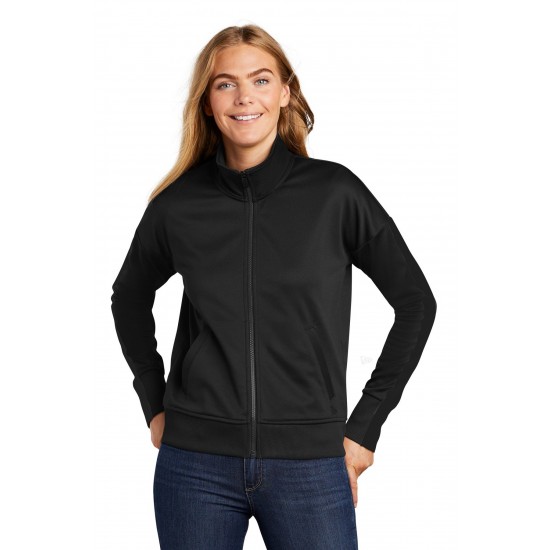 New Era Ladies Track Jacket LNEA650 New Era Ladies Track Jacket LNEA650