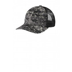 Port Authority Digi Camo Snapback Trucker Cap C114 Port Authority Digi Camo Snapback Trucker Cap C114