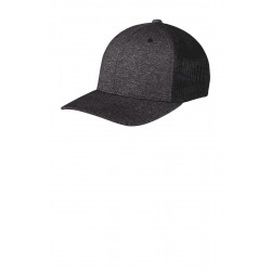 Port Authority Flexfit Melange Mesh Back Trucker Cap C302