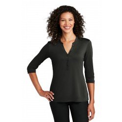 Port Authority   Ladies UV Choice Pique Henley LK750 Port Authority   Ladies UV Choice Pique Henley LK750