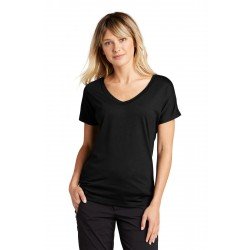 Sport-Tek   Ladies PosiCharge   Tri-Blend Wicking Dolman Tee. LST401
