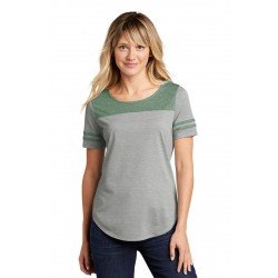 Sport-Tek   Ladies PosiCharge   Tri-Blend Wicking Fan Tee. LST403