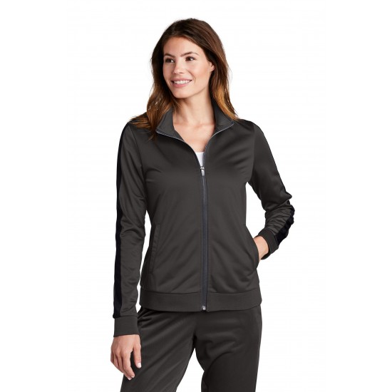 Sport-Tek Ladies Tricot Track Jacket. LST94 Sport-Tek Ladies Tricot Track Jacket. LST94