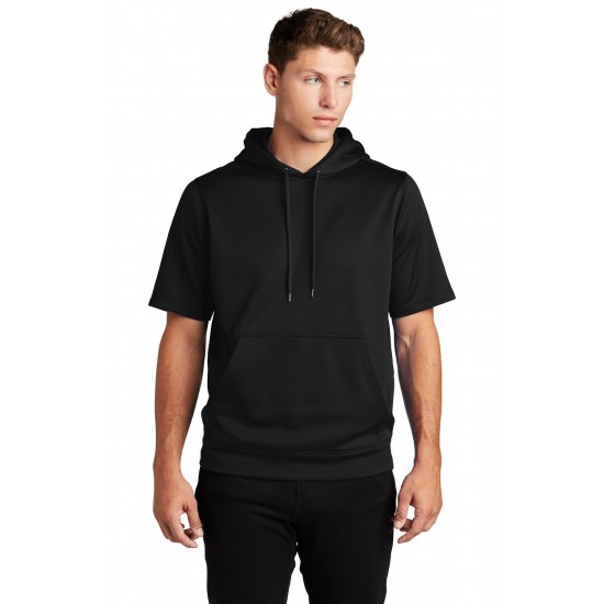 Sport-Tek Sport-Wick Fleece Short Sleeve Hooded Pullover. ST251 Sport-Tek Sport-Wick Fleece Short Sleeve Hooded Pullover. ST251