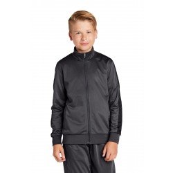 Sport-Tek   Youth Tricot Track Jacket. YST94 Sport-Tek   Youth Tricot Track Jacket. YST94
