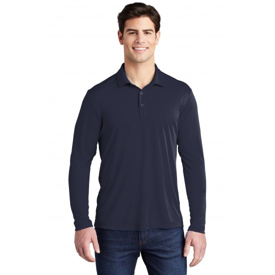 Sport-Tek Posi-UV & Pro Long Sleeve Polo. ST520LS Sport-Tek Posi-UV & Pro Long Sleeve Polo. ST520LS