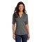 Port Authority   Ladies Stretch Heather Open Neck Top LK583