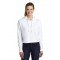 Sport-Tek   Ladies PosiCharge   Tri-Blend Wicking Fleece Crop Hooded Pullover LST298
