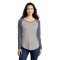 Sport-Tek   Ladies PosiCharge   Long Sleeve Tri-Blend Wicking Scoop Neck Raglan Tee LST400LS