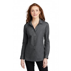 Port Authority   Ladies Pincheck Easy Care Shirt LW645