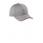 Vintage Heather/ True Red 