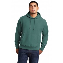 Champion   Reverse Weave   Garment-Dyed Hooded Sweatshirt. GDS101