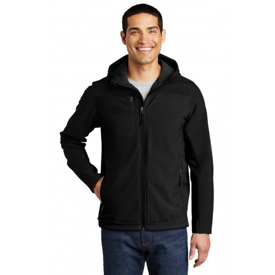 Port Authority Hooded Core Soft Shell Jacket. J335 Port Authority Hooded Core Soft Shell Jacket. J335