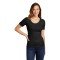 District  Women's V.I.T. & Rib Scoop Neck Tee DT6020