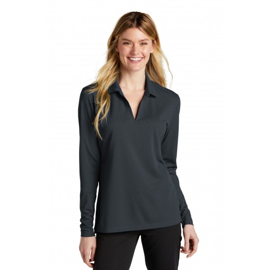 Nike Ladies Dri-FIT Micro Pique 2.0 Long Sleeve Polo NKDC2105 Nike Ladies Dri-FIT Micro Pique 2.0 Long Sleeve Polo NKDC2105