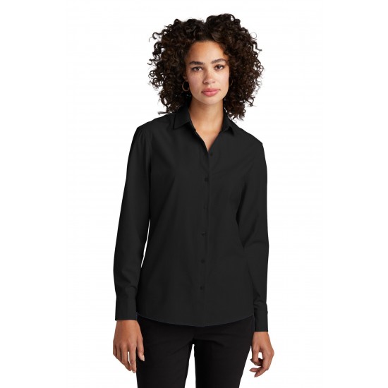 MERCER+METTLE Women's Long Sleeve Stretch Woven Shirt MM2001 MERCER+METTLE Women's Long Sleeve Stretch Woven Shirt MM2001
