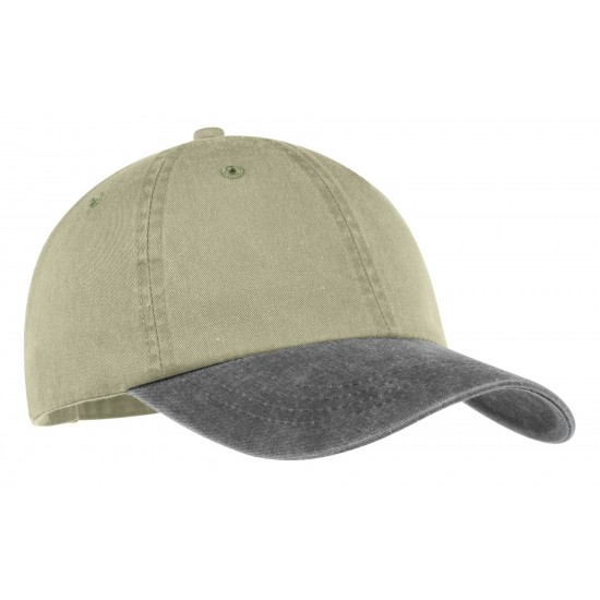 Port & Company -Two-Tone Pigment-Dyed Cap. CP83 Port & Company -Two-Tone Pigment-Dyed Cap. CP83