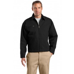 CornerStone - Tall Duck Cloth Work Zipper Pocket Jacket - TLJ763