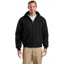 CornerStone - Tall Duck Cloth Work Jacket with Hood - TLJ763H