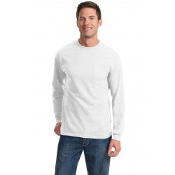 Port & Company  Tall Long Sleeve Essential Pocket Tee. PC61LSPT