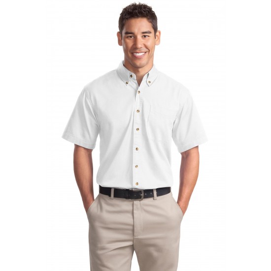 Port Authority Short Sleeve Twill Shirt. S500T Port Authority Short Sleeve Twill Shirt. S500T