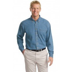 Port Authority  Tall Long Sleeve Denim Shirt. TLS600